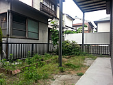 ガーデンリフォーム施工前